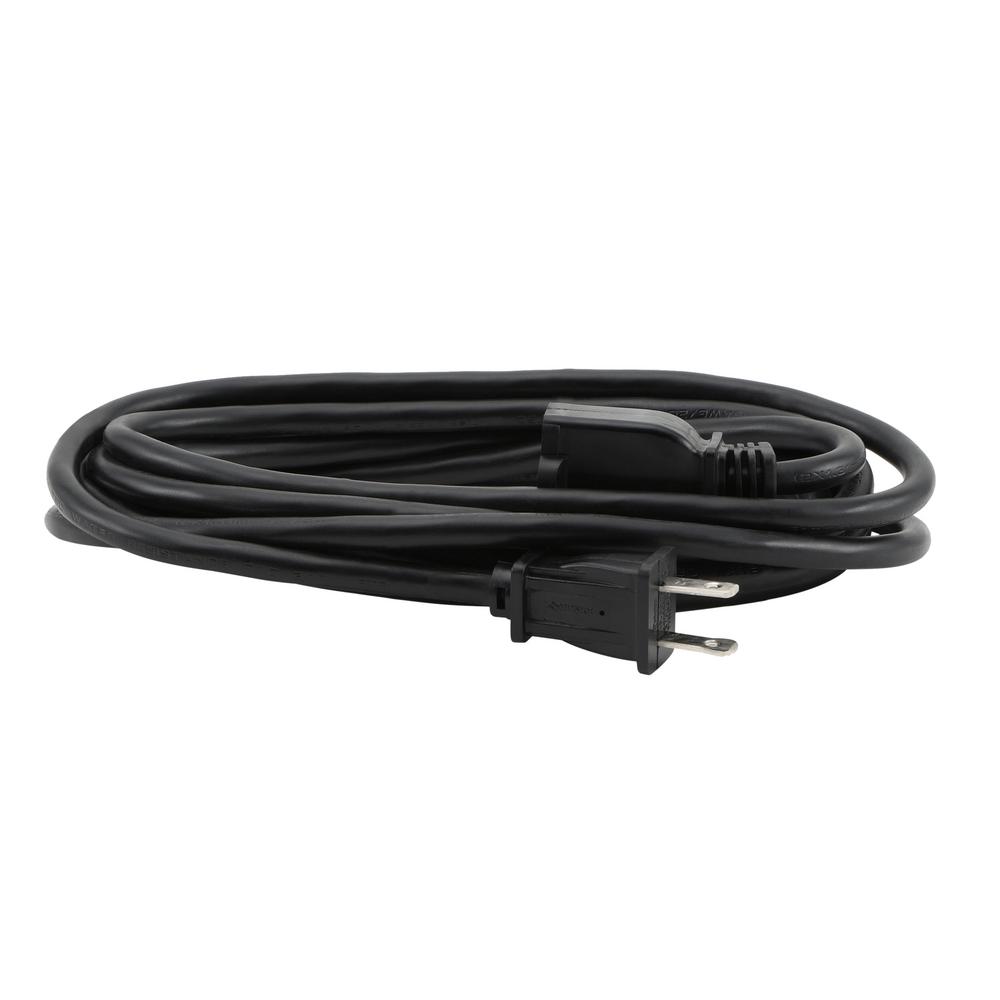 Husky 12 Ft 16 2 Indoor Outdoor Extension Cord Black Aw62611 The Home Depot