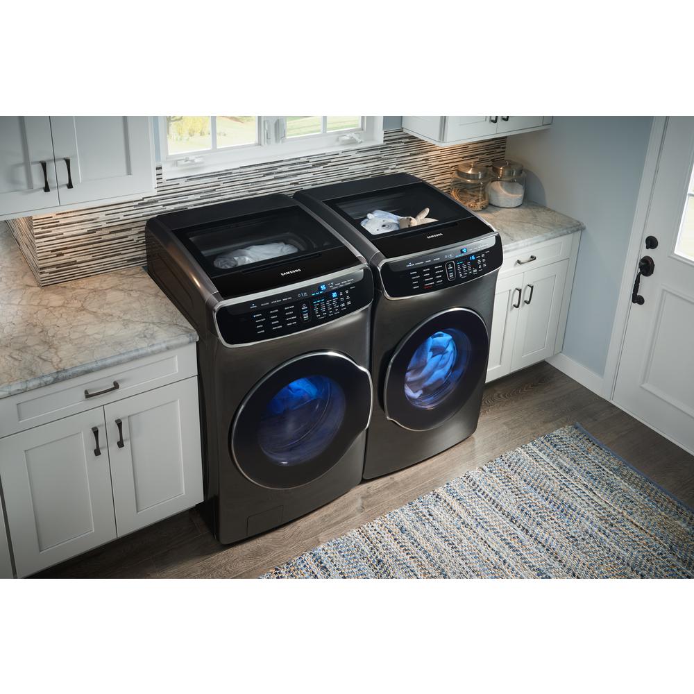 Samsung 6 In Fingerprint Resistant Black Stainless Laundry