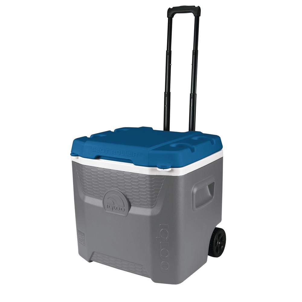 cooler with wheels and handle