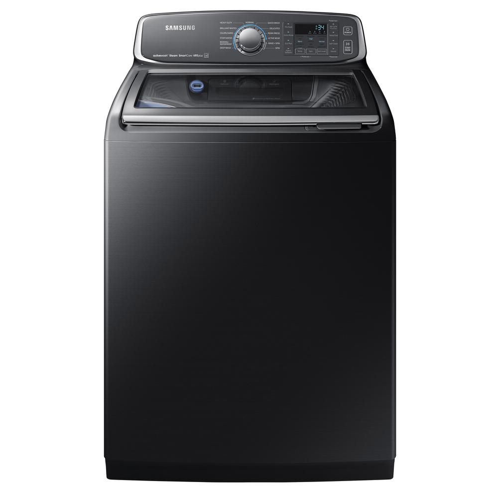 Samsung 5.2 cu. ft. High-Efficiency Top Load Washer with Steam and