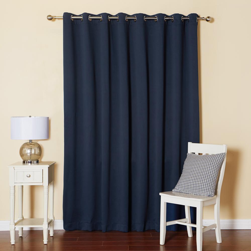 Best Home Fashion Wide Width Basic Silver 80 In W X 96 In L