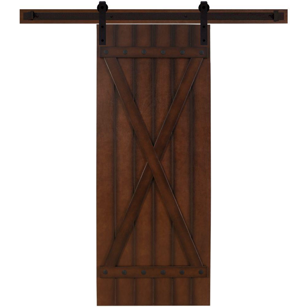 24 Barn Doors Interior Closet The Home Depot 24