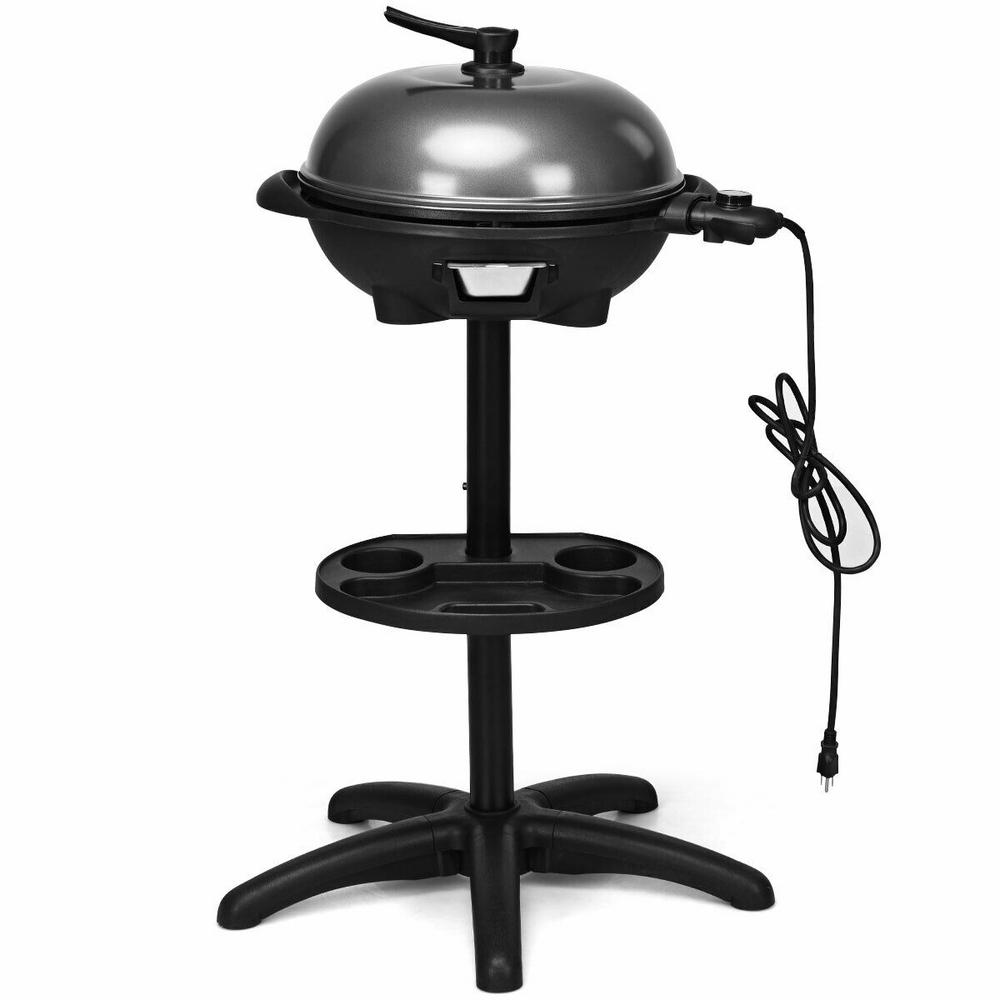 CASAINC 36 in. Metal 1350Watt Outdoor Electric BBQ Grill with