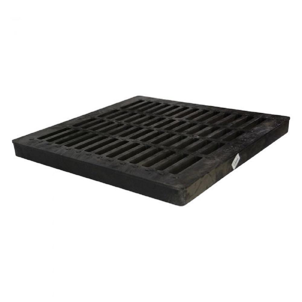 Nds 24 In Square Drainage Catch Basin Grate In Black 2411 The