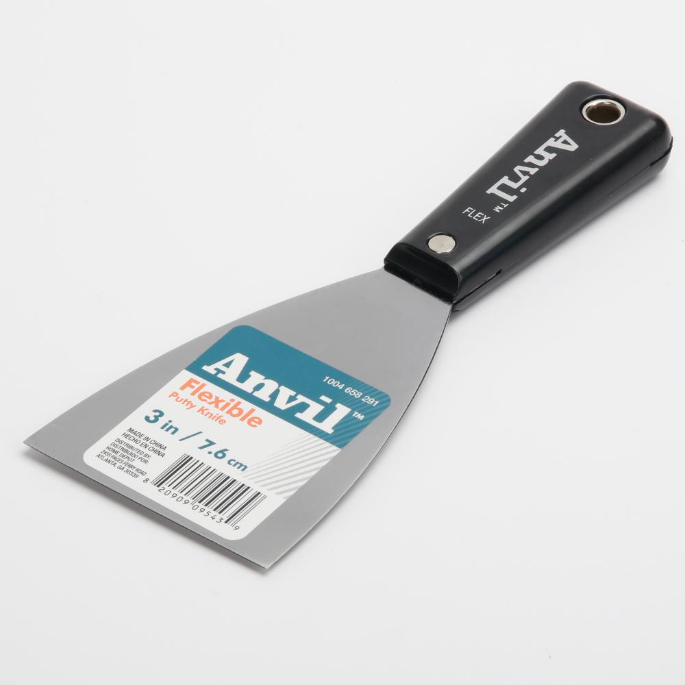 Offset Stainless Steel Scraper 1-1//4/" Heavy duty metal with sharp blade offset