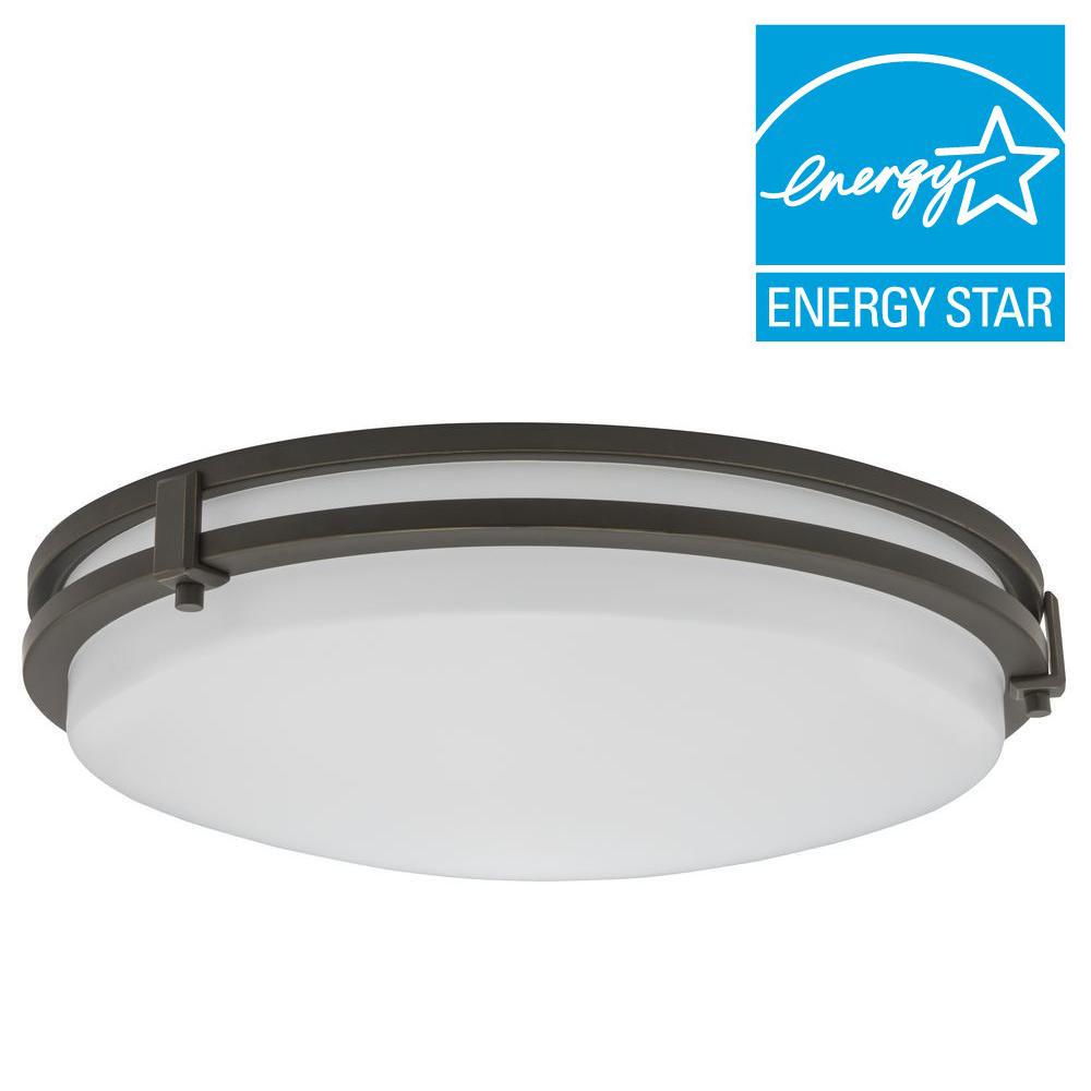 Lithonia Lighting Saturn 1 Light Antique Bronze Fluorescent