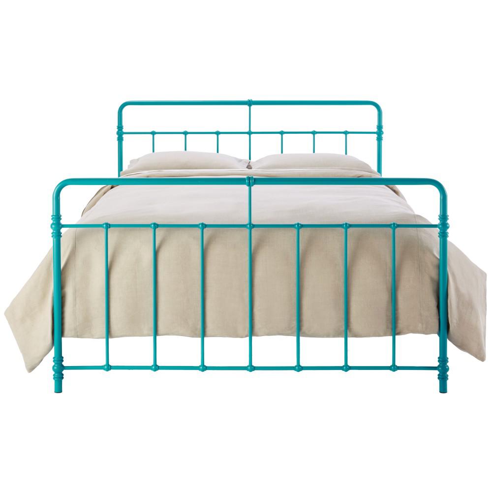 Yes Bed Frame Mounted Home Decorators Collection Beds Pennington Turquoise King Bed Frame