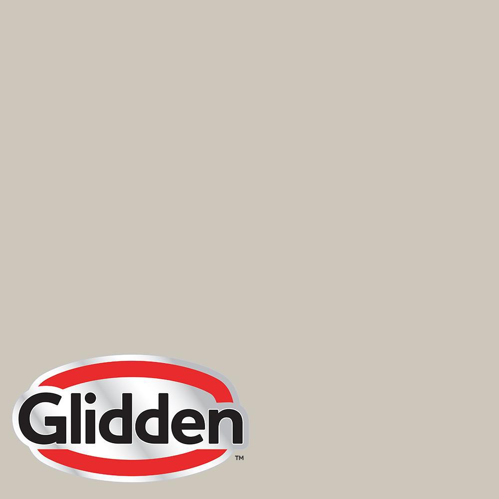 Glidden Essentials 1 gal. HDPWN36 Fossil Grey Flat Exterior Paint