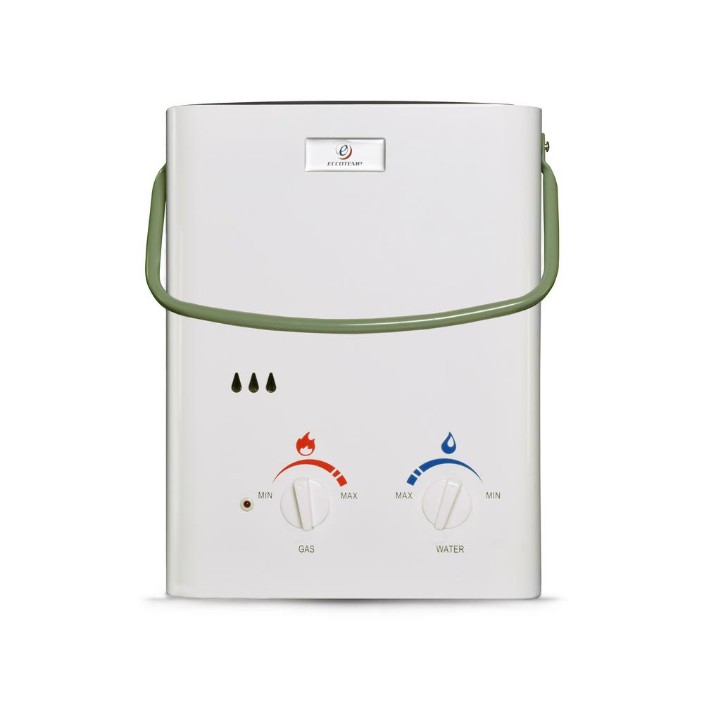 Eccotemp L5 1 5 Gpm Portable 37 500 Btu Liquid Propane Eccotemp L5 1 5 Gpm Portable
