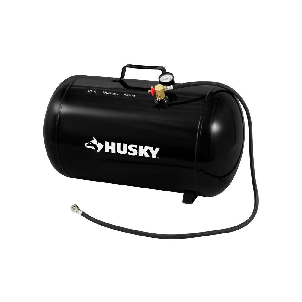 Husky 10 Gal. Portable Air TankCT10H The Home Depot