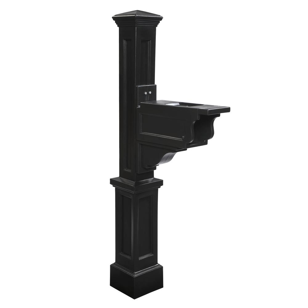 Fits Over 4x4 Black Mailbox Posts & Stands Mailboxes, Posts & Addresses The Home Depot