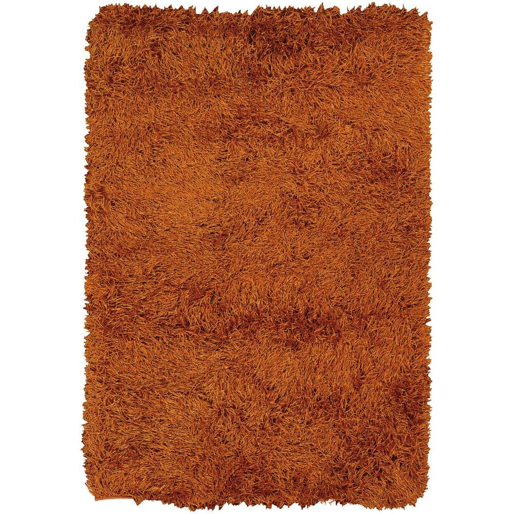 Chandra Duke Orange/Rust 5 ft. x 7 ft. 6 in. Indoor Area RugDUK20903