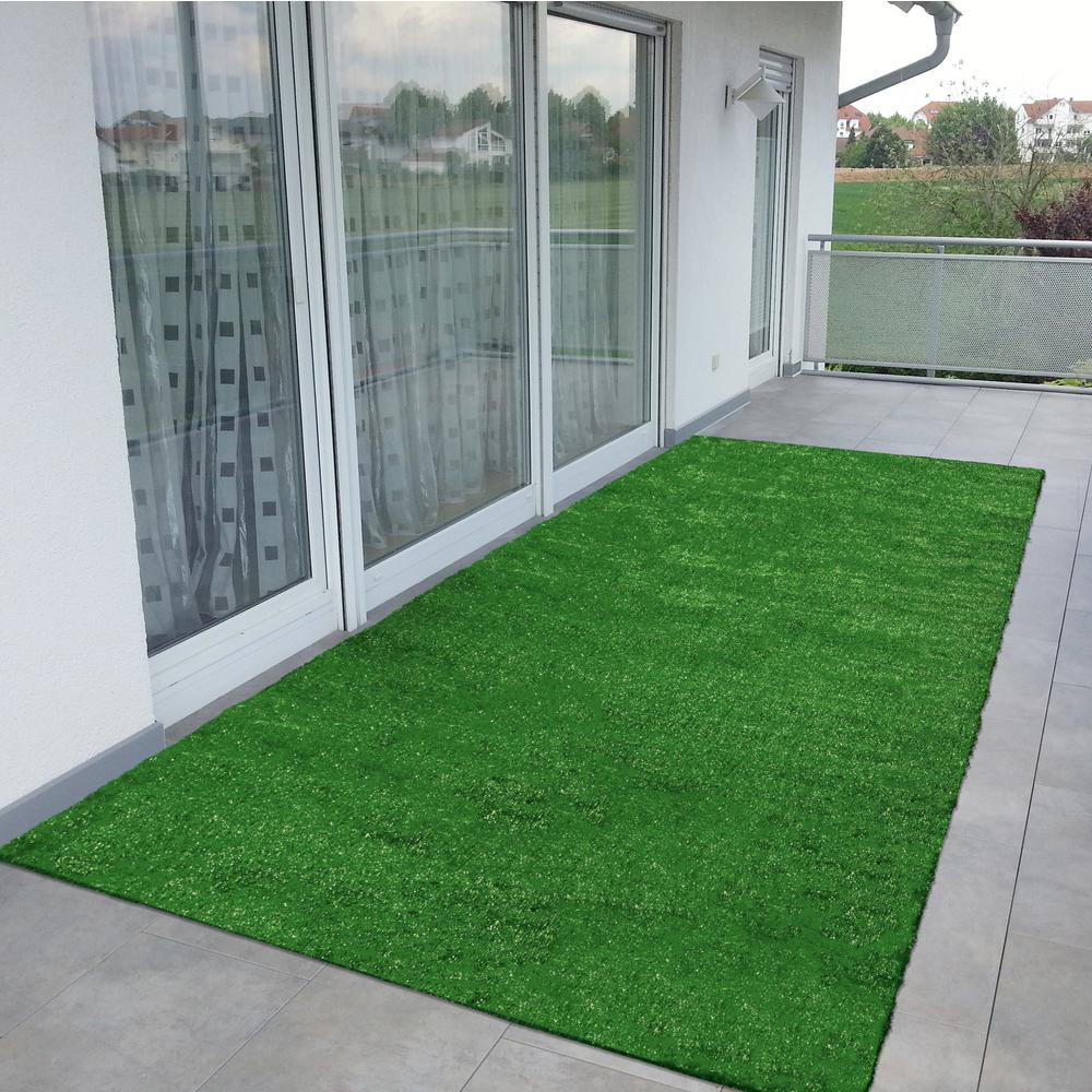 Ottomanson Evergreen Collection 2 Ft 7 In X 8 Artificial Grass Ottomanson Evergreen Collection 2 Ft 7 In X 8 Artificial Grass Synthetic