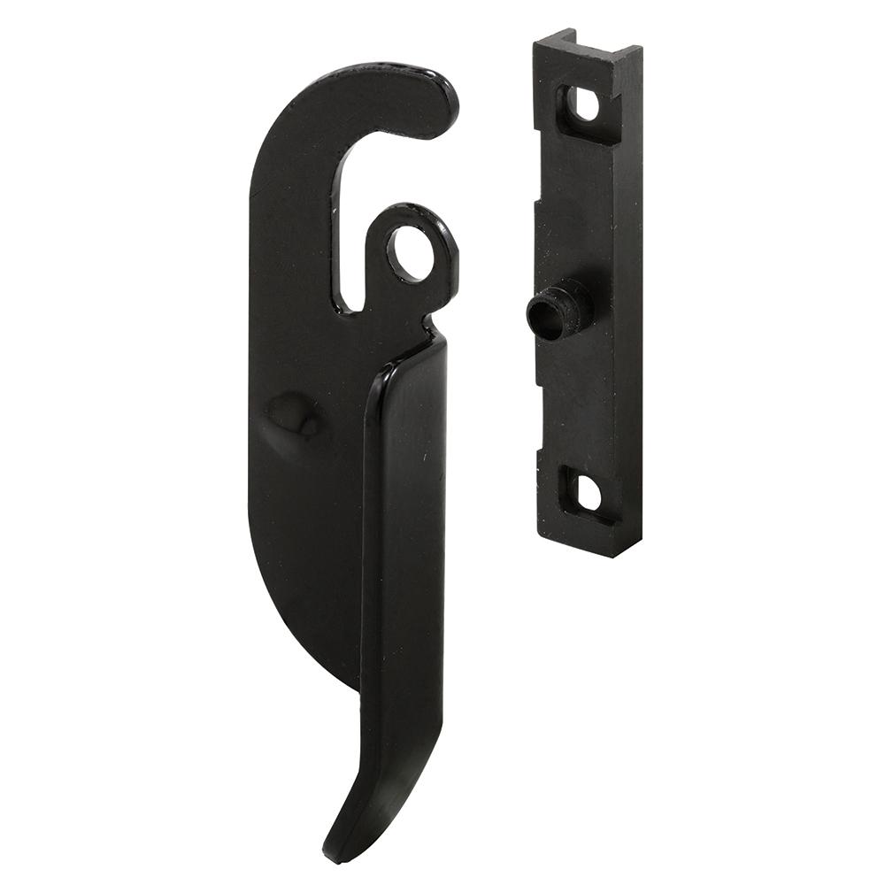 Prime Line Black Right Hand Sliding Window Latch Assembly F 2514 The Home Depot 5804