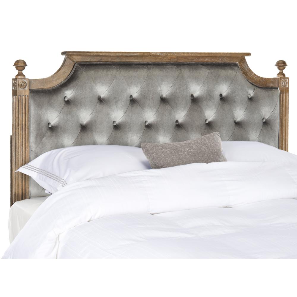 Safavieh Rustic Grey Full Headboard Fox6241c F The Home Depot