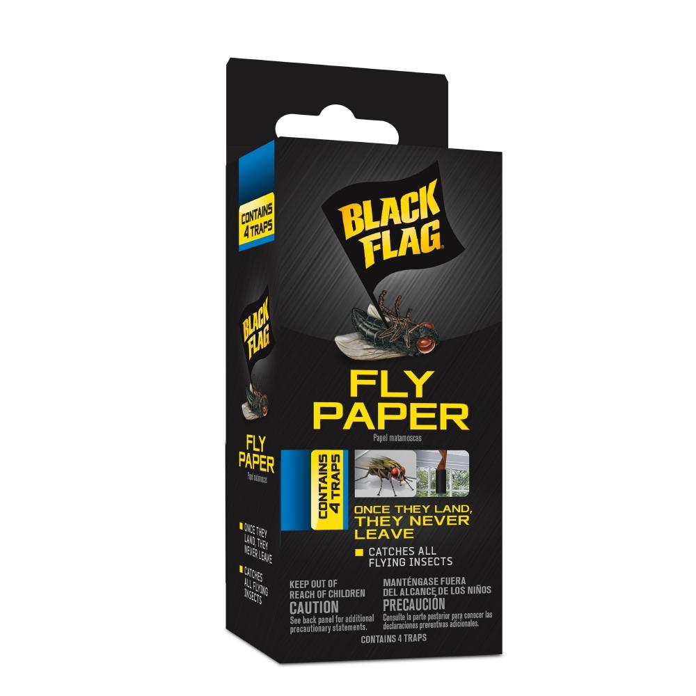 Black Flag Fly Paper 4 Ct Glue Traps Hg 11016 1 The Home Depot Fly Paper 4 Ct Glue Traps