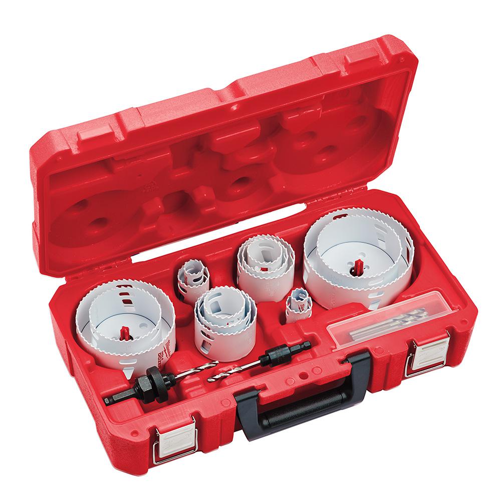 Milwaukee Hole Dozer Electricians Bi-Metal Hole Saw Set (19-Piece)