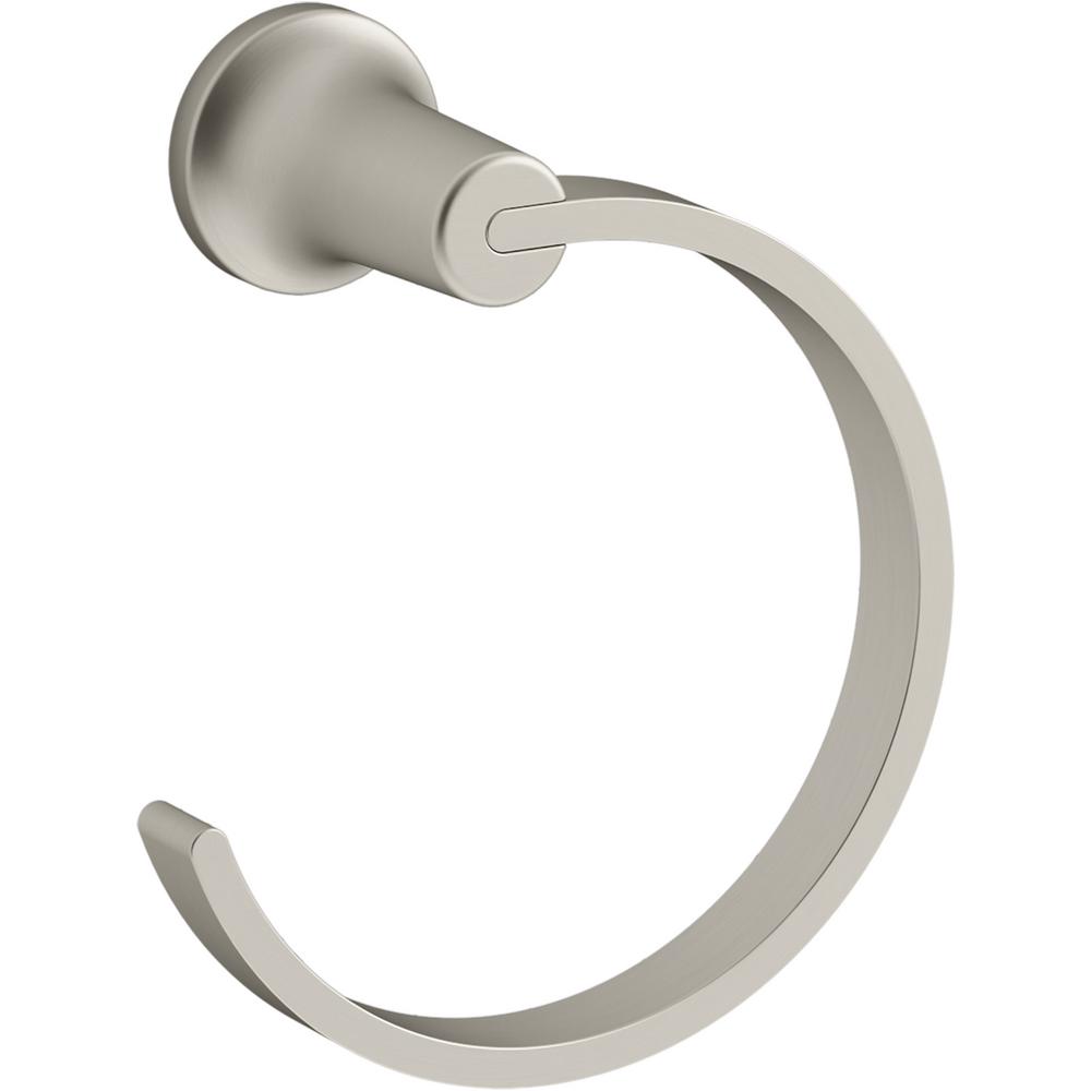 KOHLER Setra Towel Ring in Vibrant Brushed NickelKR26694BN The