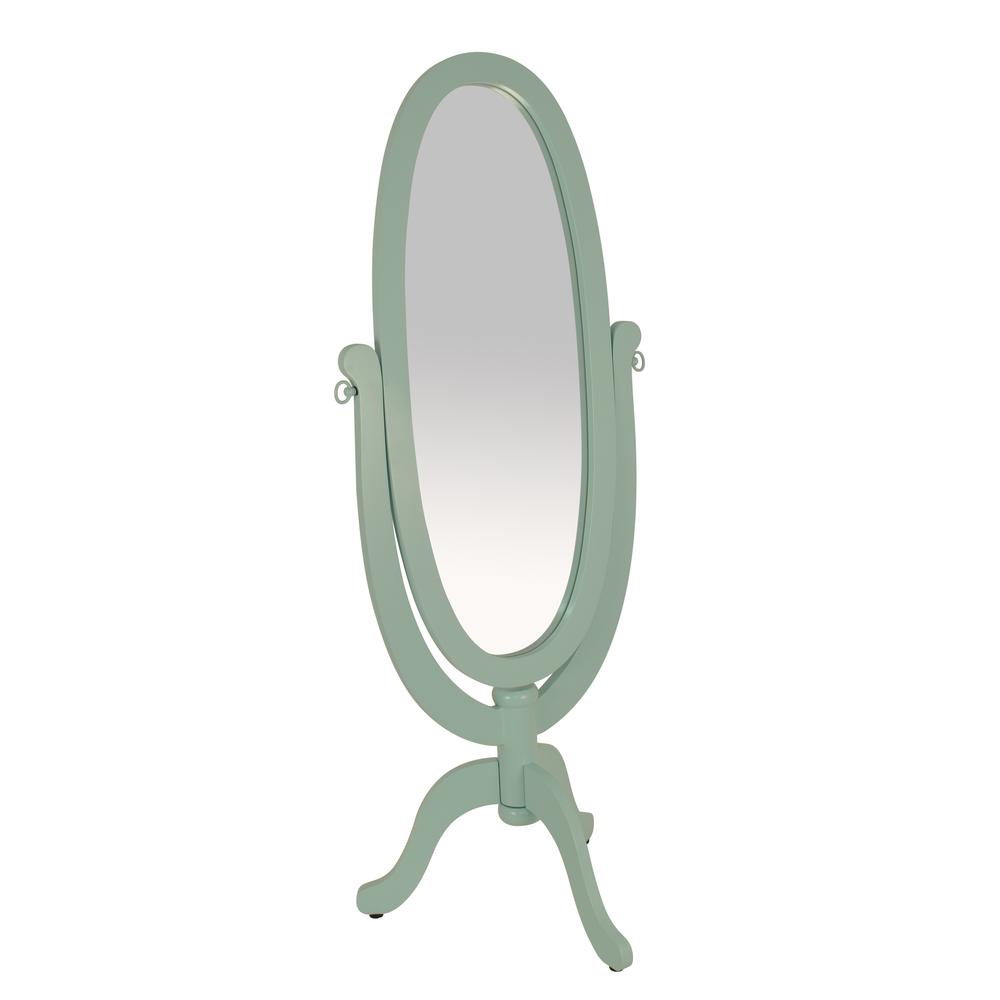 Decor Therapy Aurora 48 In H X 15 In W Cheval Framed Floor