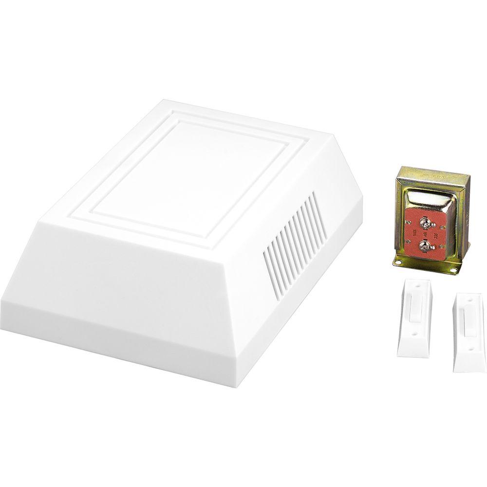 Progress Lighting 1 Chime Doorbell Set Pc001 30 The Home Depot