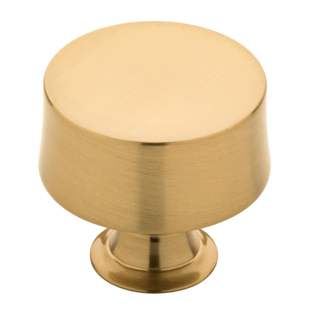 Drum 1-1/4 in. (32 mm) Champagne Bronze Round Cabinet Knob