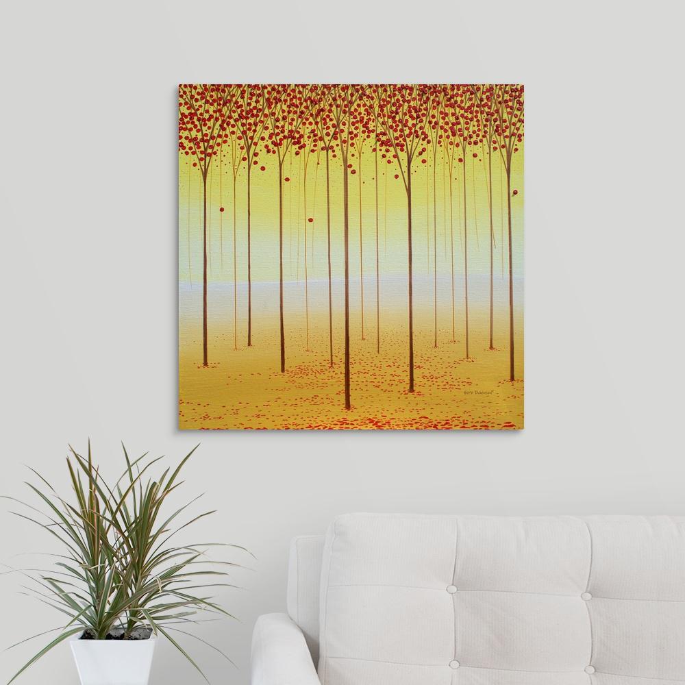 Forest Memories By Herb Inson Canvas Wall Art