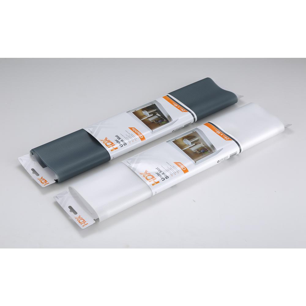 24 In X 48 Clear Under Sink Mat Shelf Or Drawer Liner Eva Wc Clear Under Sink Mat Shelf Or Drawer Liner