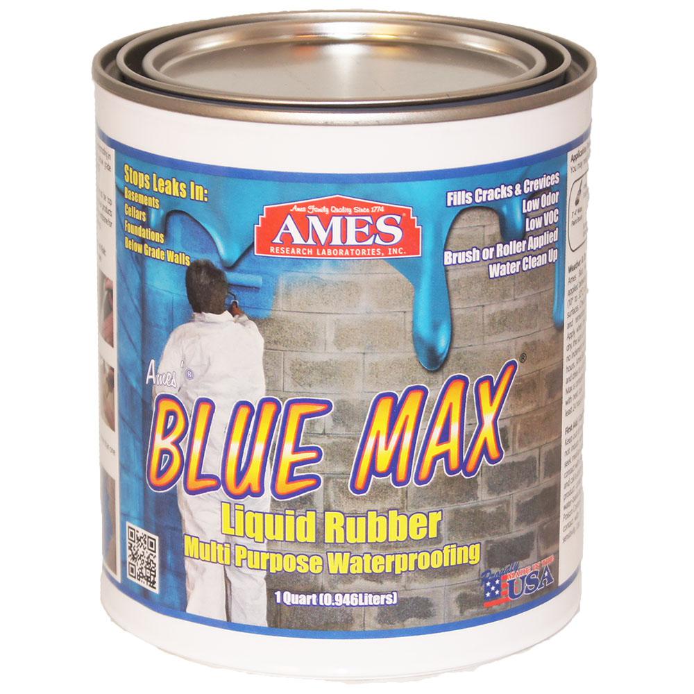 Ames Blue Max 1 qt. Basement Waterproofing Sealer Regular ...