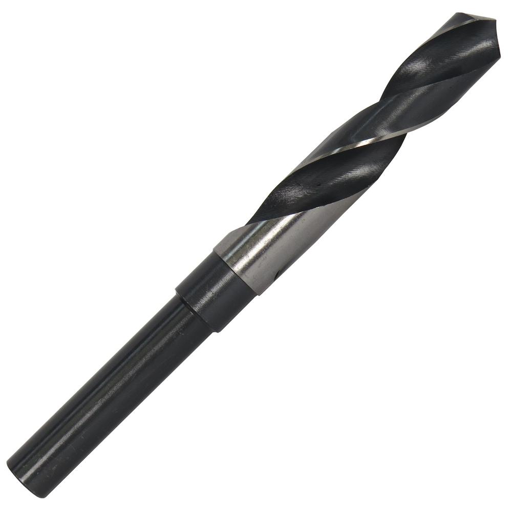 Steam Oxide Finish Reduced Flatted Shank High Speed Steel Cle-Line C21184 Silver and Deming Reduced Shank Drill 20.00 mm Drill Diameter 118-Degree Split Point