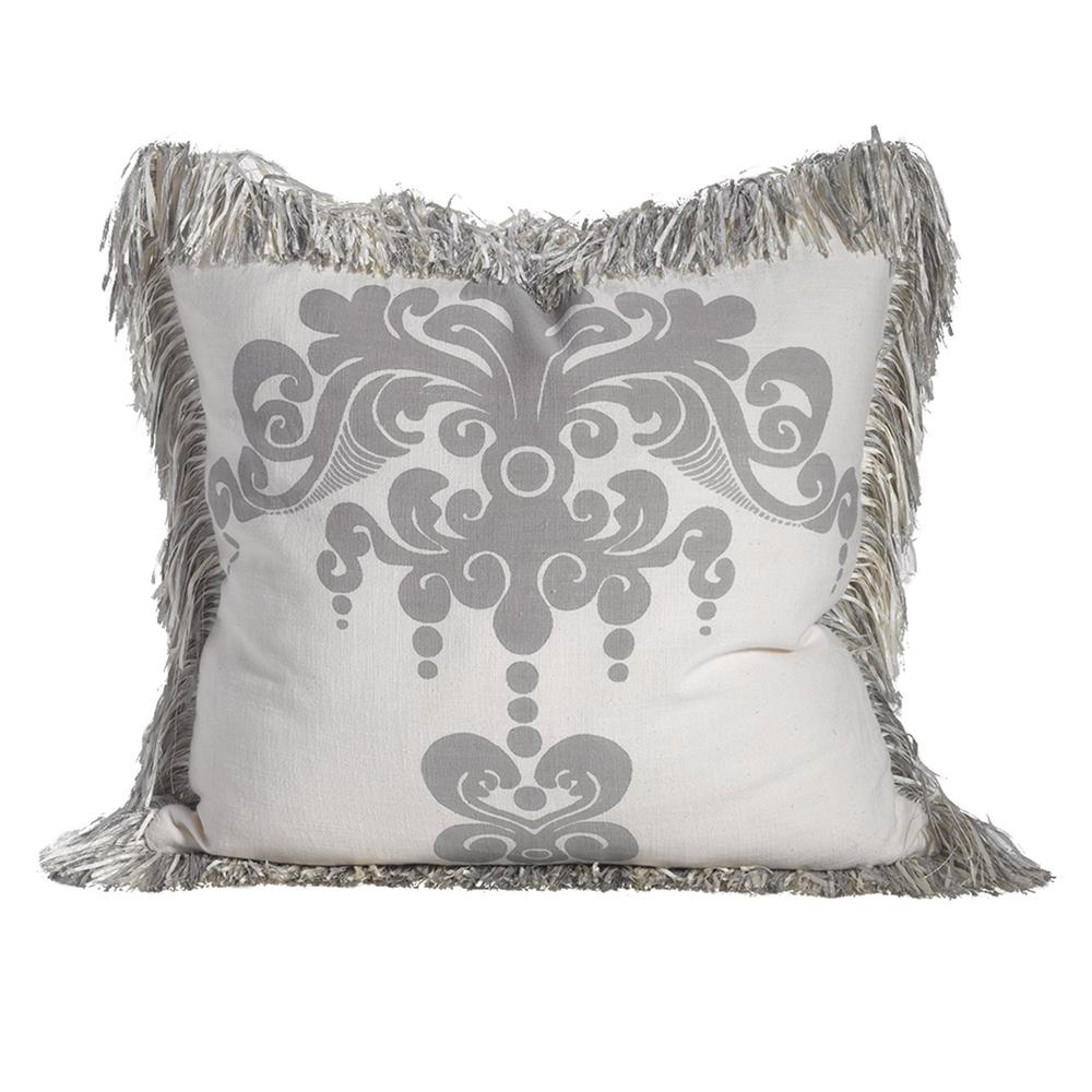 decorative fringe pillows