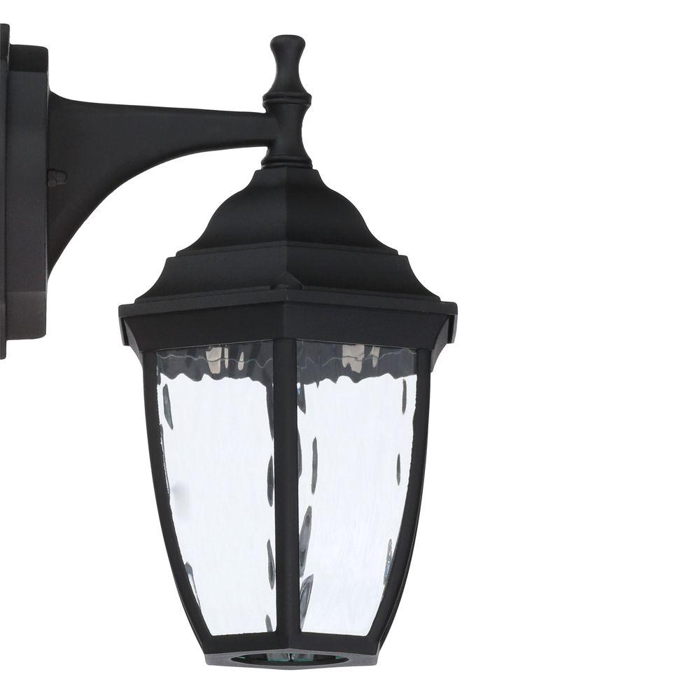 Hampton Bay Black Outdoor Led Wall Lantern Sconce 2 Pack Hb7024 05tp The Home Depot - Hampton Bay Exterior Wall Lantern 2 Pack Hampton Bay Black Outdoor Led Wall Lantern Sconce 2 Pack Hb7024 05tp The Home Depot - Hampton Bay Exterior Wall Lantern 2 Pack