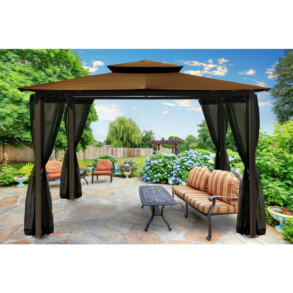 Wonderful 12ft Outdoor Patio Curtain Inspiration