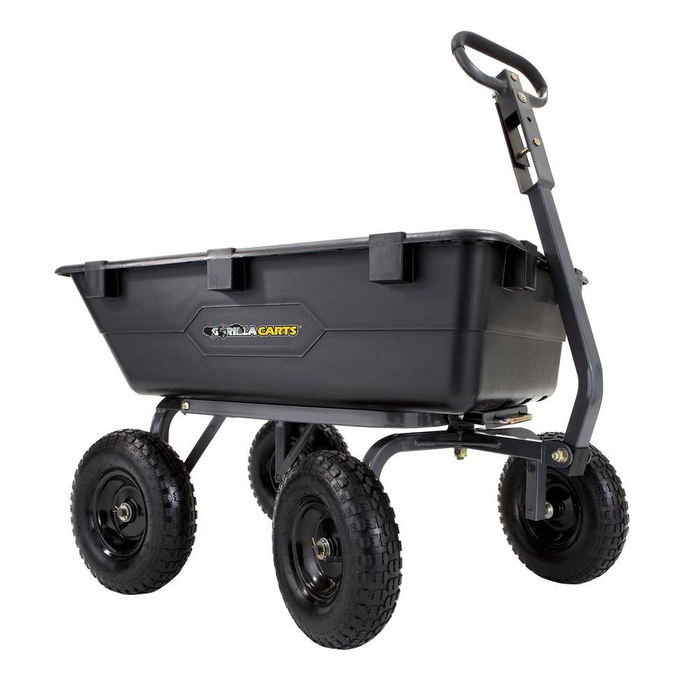 1,200 lb. Heavy Duty Poly Dump Cart