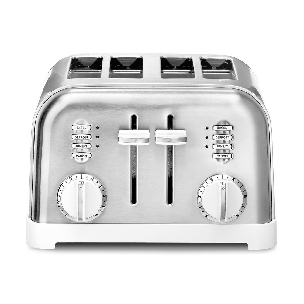 Cuisinart 4-Slice White Toaster-CPT-180W - The Home Depot