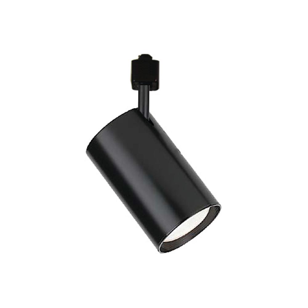 Volume Lighting 1 Light Black Adjule Small Flat Back Cylinder Track Head Volume Lighting 1 Light Black Adjule Small Flat Back Cylinder Track Head