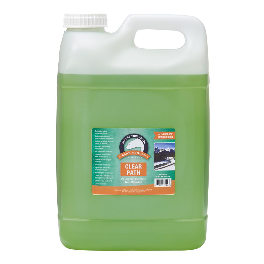 2.5 Gal. Clear Path Non Chloride Liquid DeicerPoFo2.5G The Home Depot