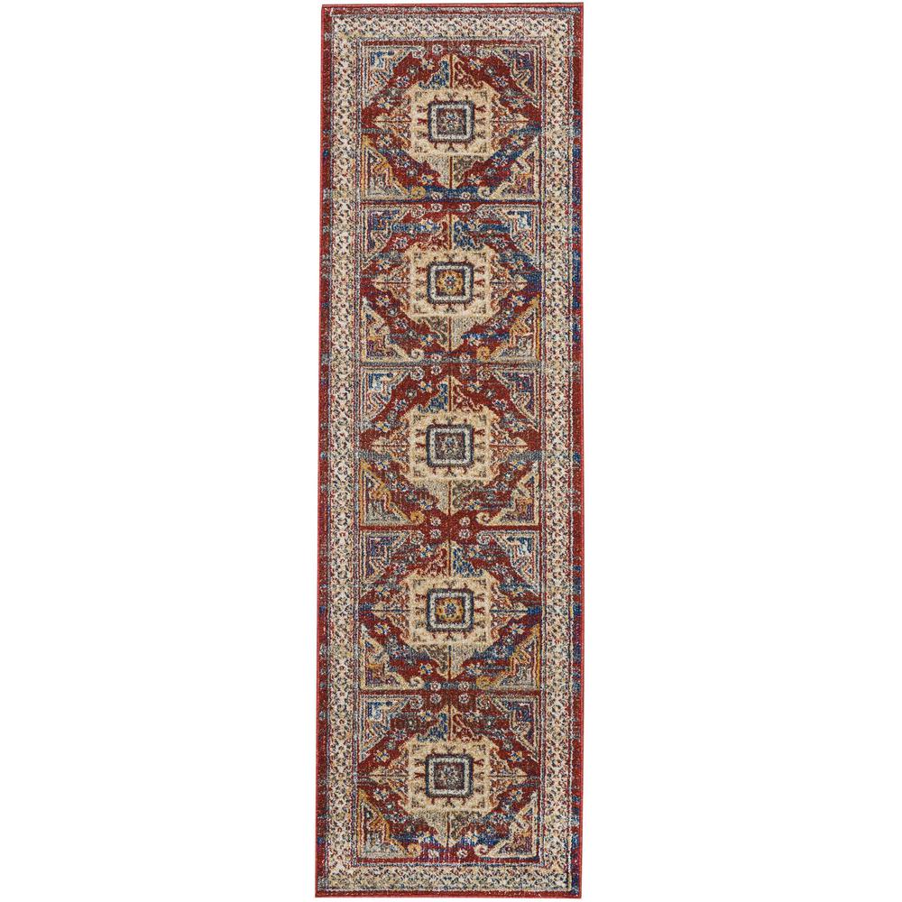 Brick Area Rugs The Home Depot Cordoba Brick 2 Ft X 8 Runner Rug