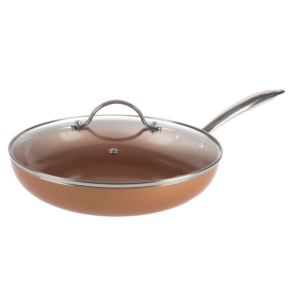 copper induction pan set