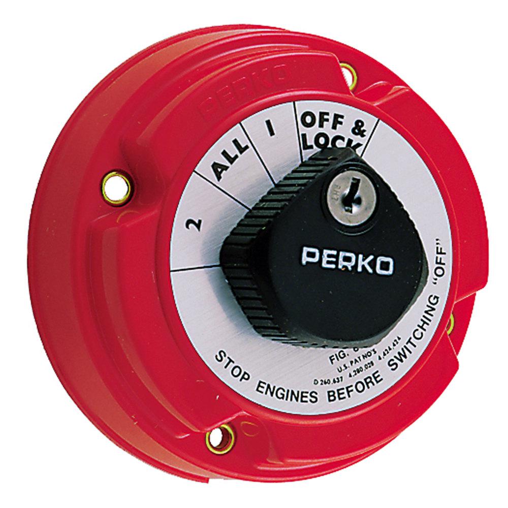 Perko Locking Battery Selector Switch8502DP The Home Depot