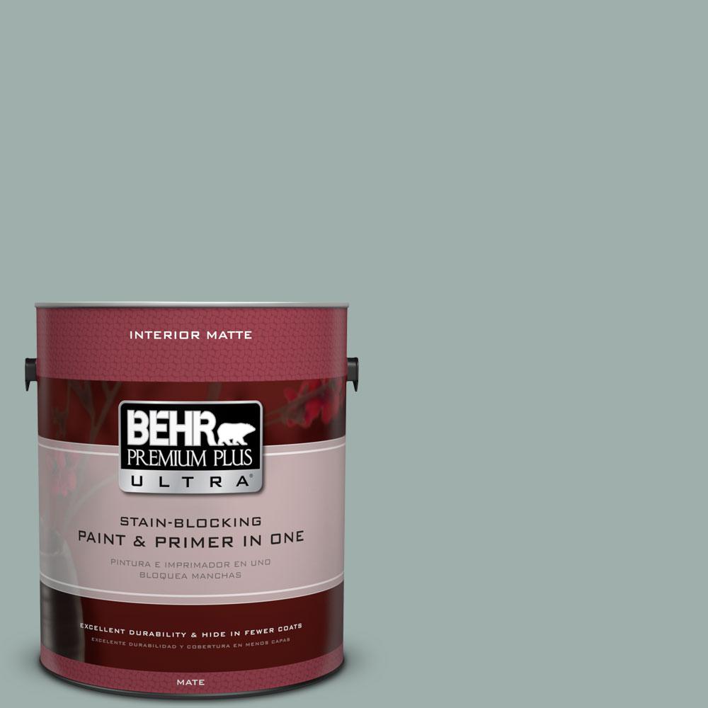 BEHR Premium Plus Ultra 1-gal. #N430-3 Garden Vista Flat Exterior ...