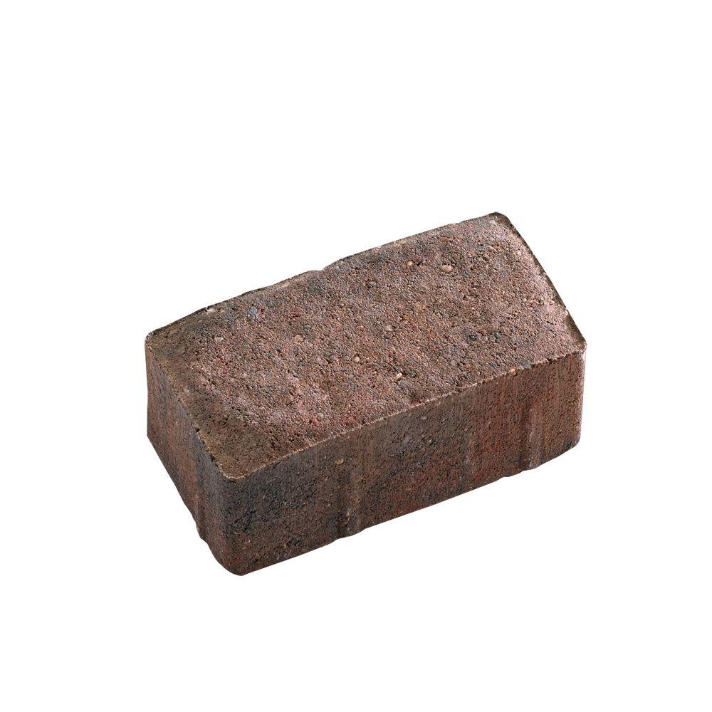Anchor 3 in. x 5.5 in. Autumn Blend Dutch Cobble Concrete Paver10154804 The Home Depot