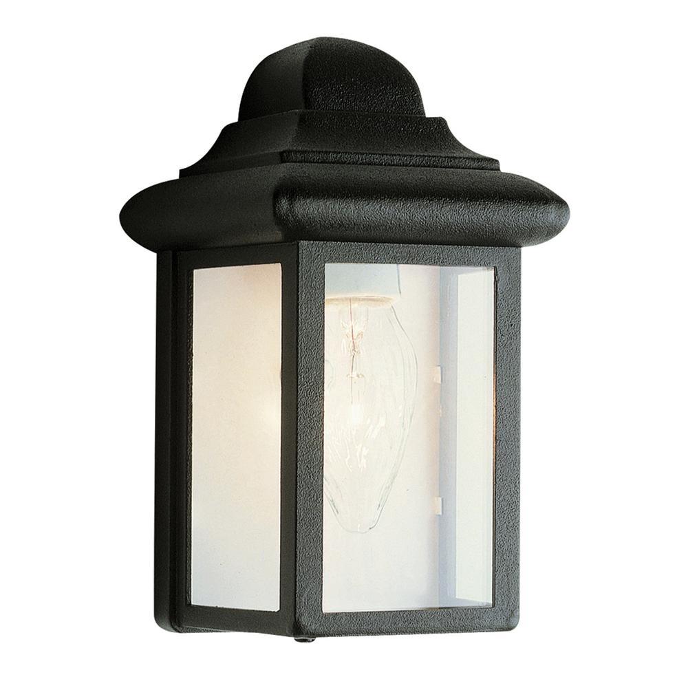 Bel Air Lighting Vista 1 Light Black Outdoor Wall Lantern Sconce Bel Air Lighting Vista 1 Light Black Outdoor Wall Lantern Sconce