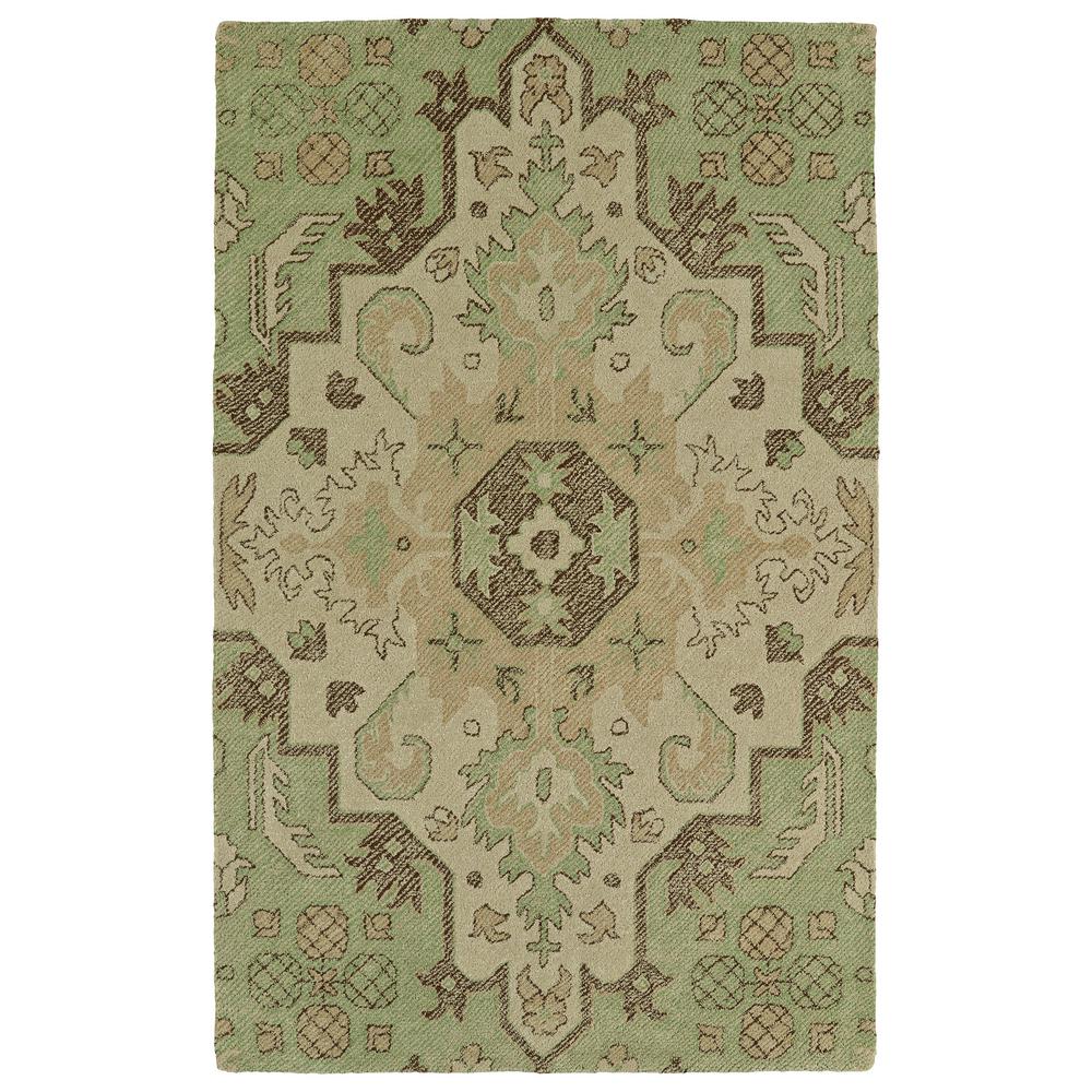 Kaleen Weathered Green 4 Ft X 6 Indoor Outdoor Area Rug