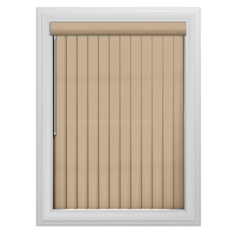 Bali CuttoSize 3.5 in. W x 84 in. L Sula Putty 3 Vertical Blind