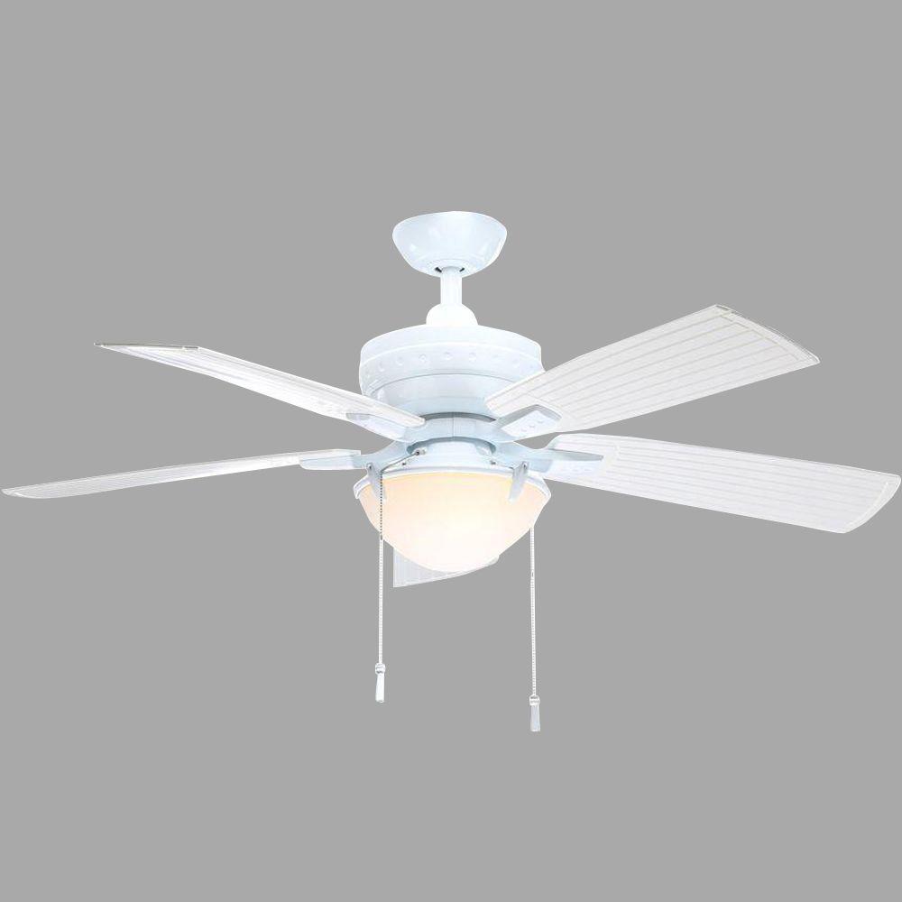 Home Decorators Collection Grayton 54 in. Indoor/Outdoor Galvanized Ceiling Fan with Light Kit