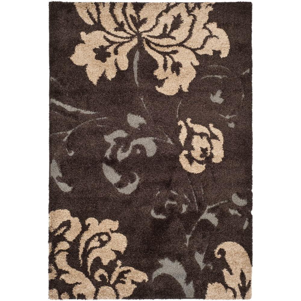 Safavieh Florida Dark Brown Smoke 4 Ft X 6 Area Rug Sg458 Safavieh Florida Dark Brown Smoke 4 Ft X 6 Area Rug