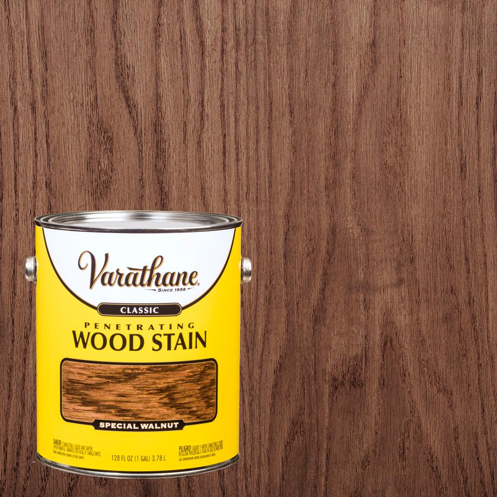 Varathane 1 gal. Special Walnut Classic Wood Interior Stain340634