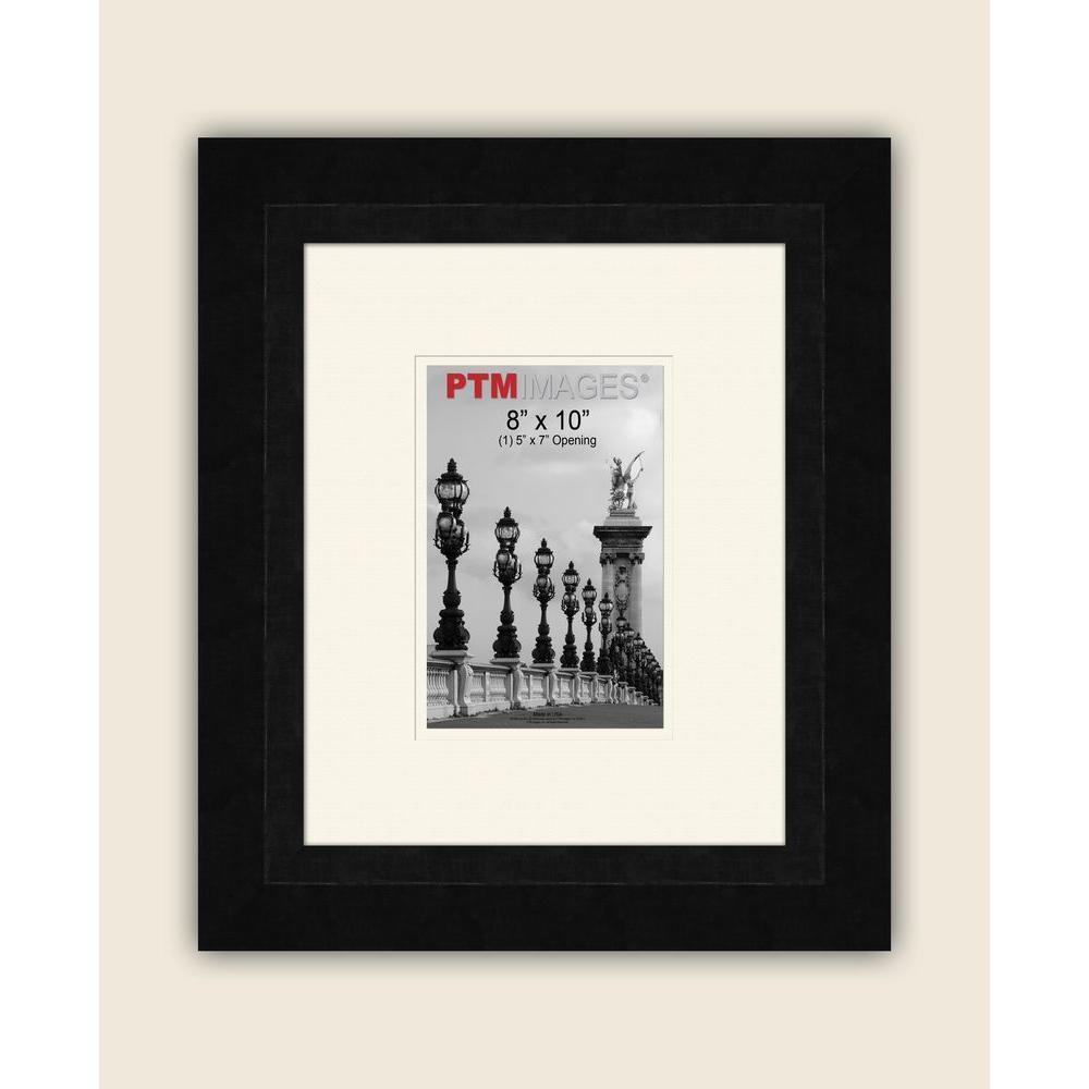 PTM Images 1Opening 5 in. x 7 in. White Matted Black Photo Collage