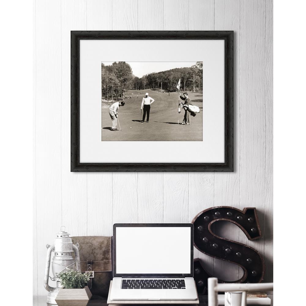 Melissa Van Hise Vintage Golfers Vii Framed Giclee Wall Art