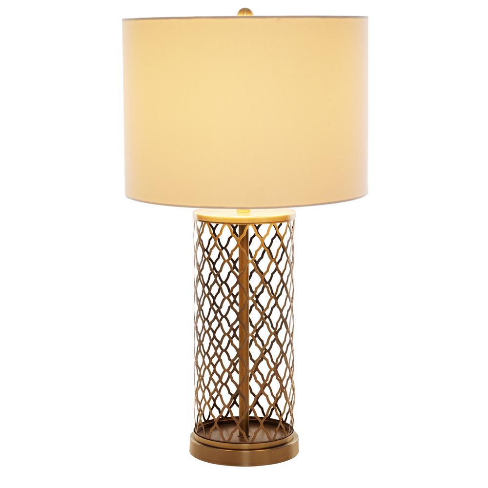 laser cut table lamp